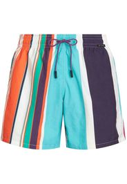 ETRO Costume da bagno a righe - Blu