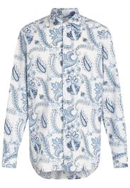 ETRO floral paisley-print shirt - Bianco