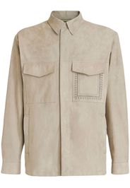 ETRO calf-leather shirt - Toni neutri