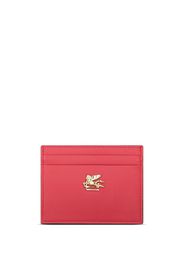 ETRO Portacarte con placca logo - Rosso