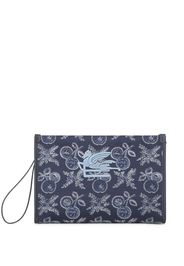 ETRO Trousse con ricamo - Blu