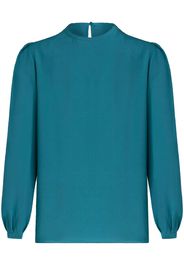 ETRO long-sleeve silk blouse - Blu