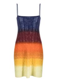 ETRO ombré knitted dress - Arancione