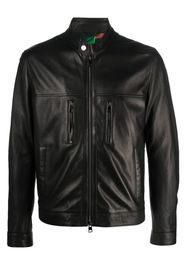 ETRO leather biker jacket - Nero