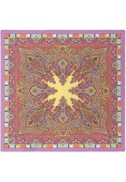 ETRO graphic-print silk pocket square - Rosa