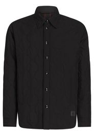 ETRO quilted button-up shirt jacket - Nero