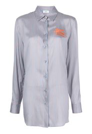 ETRO Camicia con ricamo - Blu