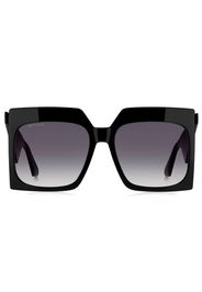 ETRO Tailoring oversize-frame sunglasses - Nero