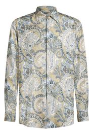 ETRO abstract-print cotton shirt - Toni neutri