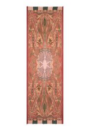 ETRO Sciarpa con stampa paisley jacquard - Rosso