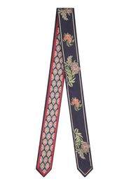 ETRO paisley-print silk scarf - Blu