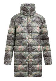 ETRO printed puffer jacket - Verde