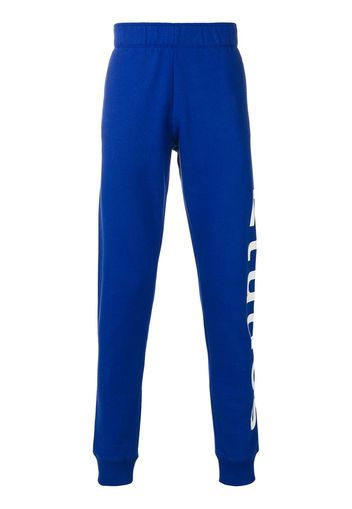 Etudes logo print track trousers - Blu