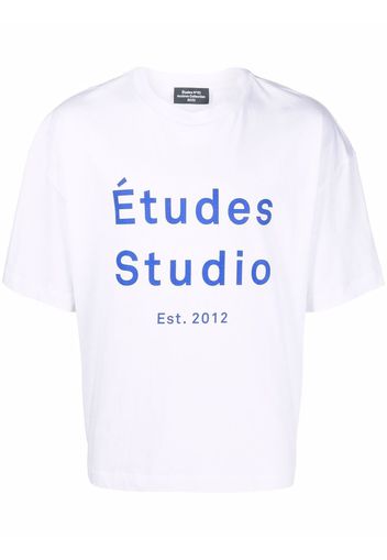 Etudes T-shirt con stampa - Bianco