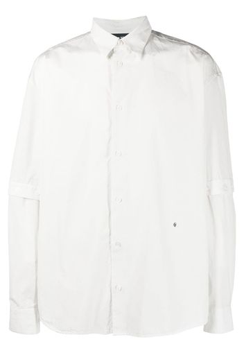 Etudes detachable-sleeved cotton shirt - Toni neutri