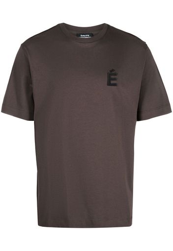 Etudes T-shirt con applicazione - Marrone