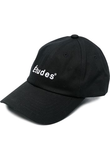 Etudes Cappello da baseball con ricamo - Nero