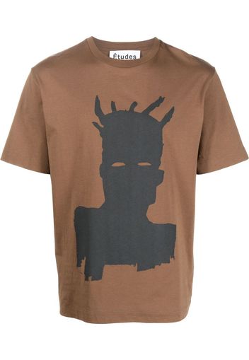 Etudes T-shirt Wonder Self-Portrait - Marrone