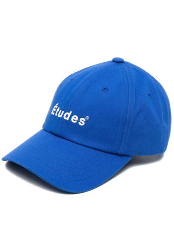 Etudes Cappello da baseball con ricamo - Blu