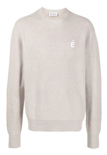 Etudes Boris fine-knit jumper - Toni neutri