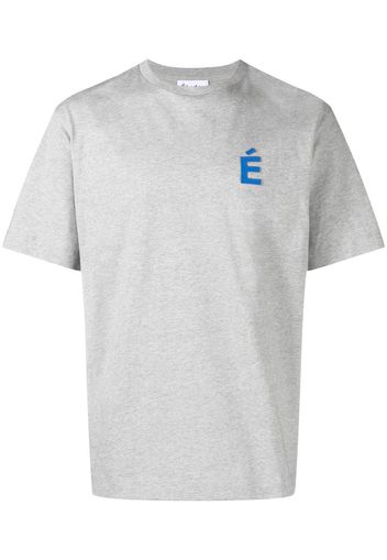 Etudes T-shirt Wonder con applicazione - Grigio
