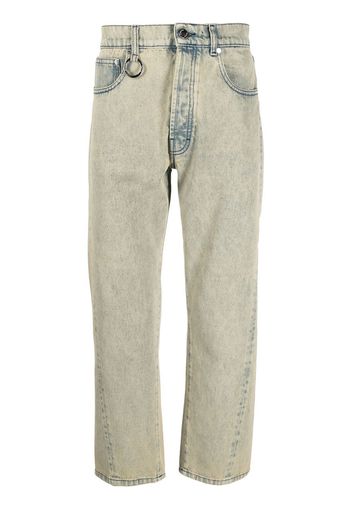 Etudes overdyed regular jeans - Toni neutri