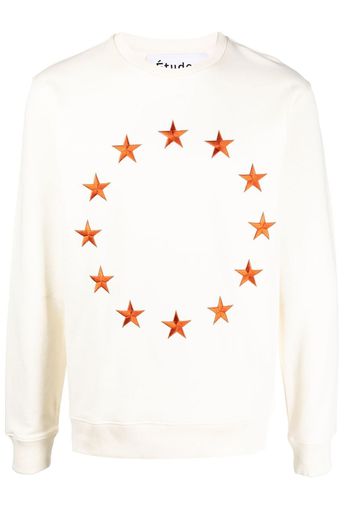 Etudes Story Europa organic cotton sweatshirt - Toni neutri