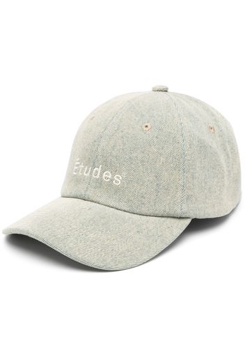 Etudes logo-embroidered organic-cotton cap - Giallo