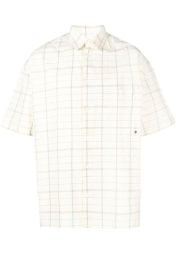 Etudes plaid-check print shirt - Toni neutri