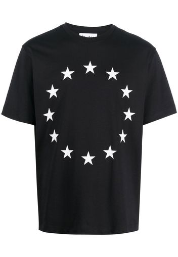 Etudes star-print organic cotton T-shirt - Nero