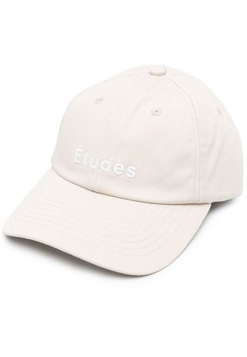 Etudes logo-embroidered cotton cap - Toni neutri