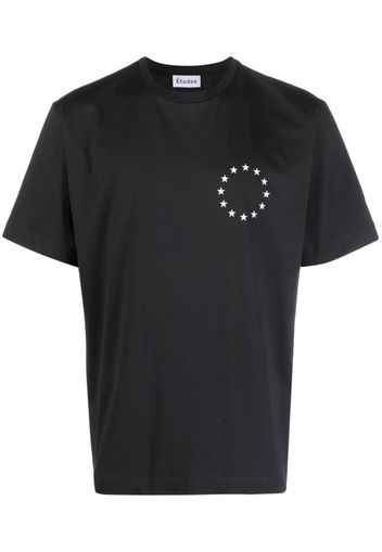 Etudes star-print cotton T-shirt - Nero