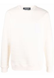 Etudes organic cotton logo-patch sweatshirt - Toni neutri