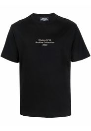 Etudes T-shirt con stampa - Nero