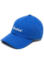 Etudes Cappello da baseball con ricamo - Blu