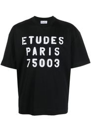 Etudes T-shirt con stampa - Nero