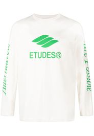 Etudes T-shirt con stampa - Toni neutri