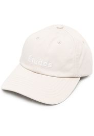 Etudes logo-embroidered cotton cap - Toni neutri