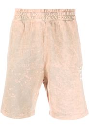 Etudes tie-dye print logo shorts - Arancione