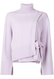 Eudon Choi side tie-fastening jumper - Viola