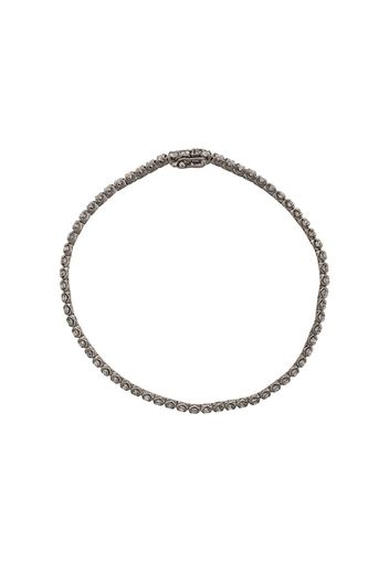 Bracciale in oro bianco 18kt con diamanti grigi 2,30ct