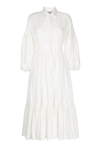 Evarae Sienna cotton maxi dress - Bianco