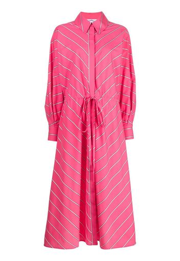 Evi Grintela striped shirt midi dress - Rosa