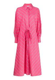 Evi Grintela striped shirt midi dress - Rosa