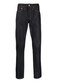 EVISU logo-print tapered jeans - Nero