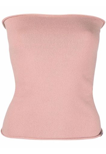 extreme cashmere Top con lavorazione a maglia - Rosa