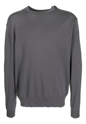 extreme cashmere crew-neck cashmere jumper - Grigio