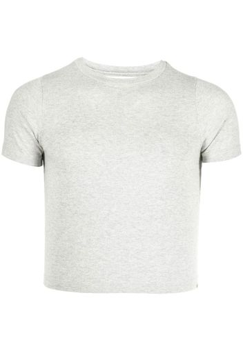 extreme cashmere Tina knitted T-Shirt - GREY