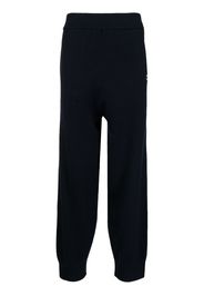 extreme cashmere drawstring tracksuit bottoms - Blu