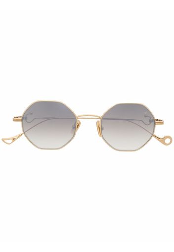 Eyepetizer Voyage geometric-frame sunglasses - Oro